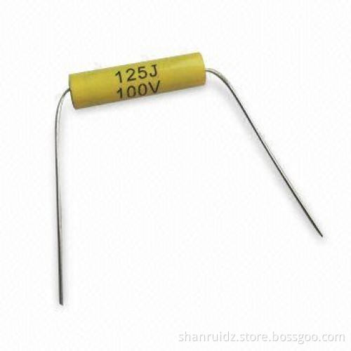 Metallized Polypropylene Axial Film Capacitor with Very Low-loss at High-frequency